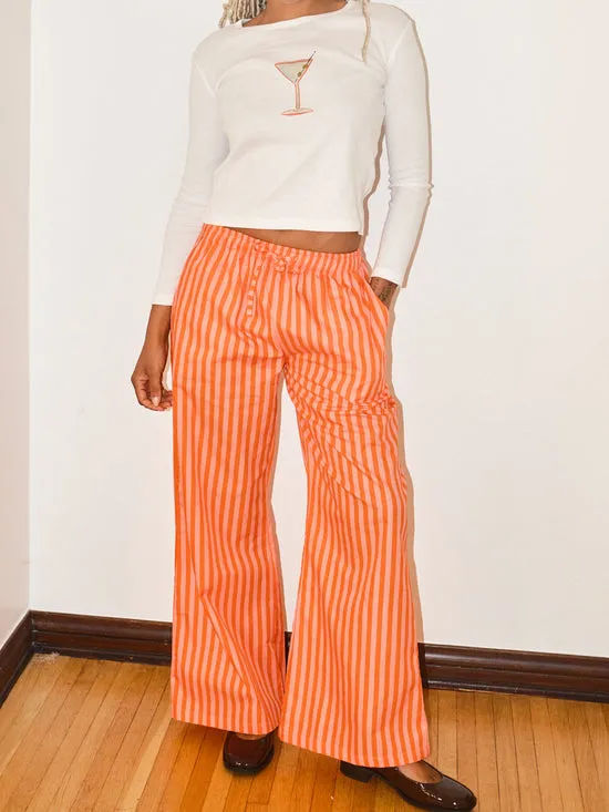 Gabrielle Pants Pink U0026 Orange Bottoms Lisa Says Gah Women
