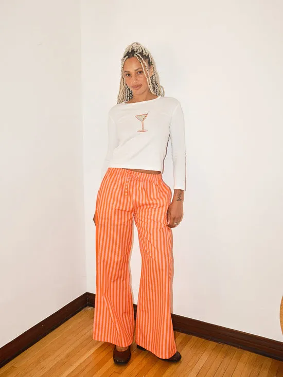 Gabrielle Pants Pink U0026 Orange Bottoms Lisa Says Gah Women