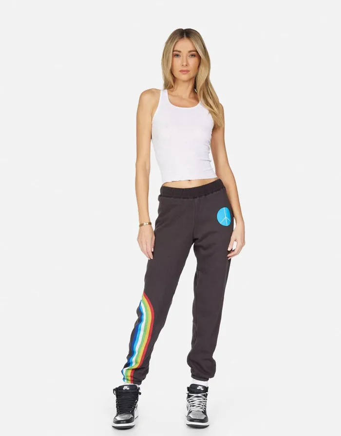 Gia Peace Ray Onyx Women039s Lauren Moshi Long Sweatpants