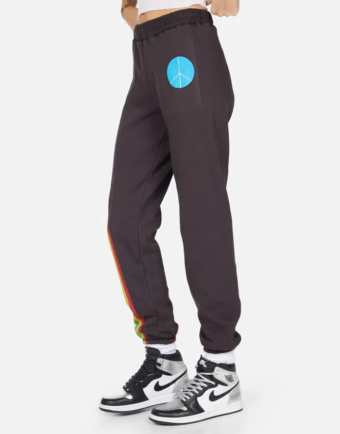 Gia Peace Ray Onyx Women039s Lauren Moshi Long Sweatpants
