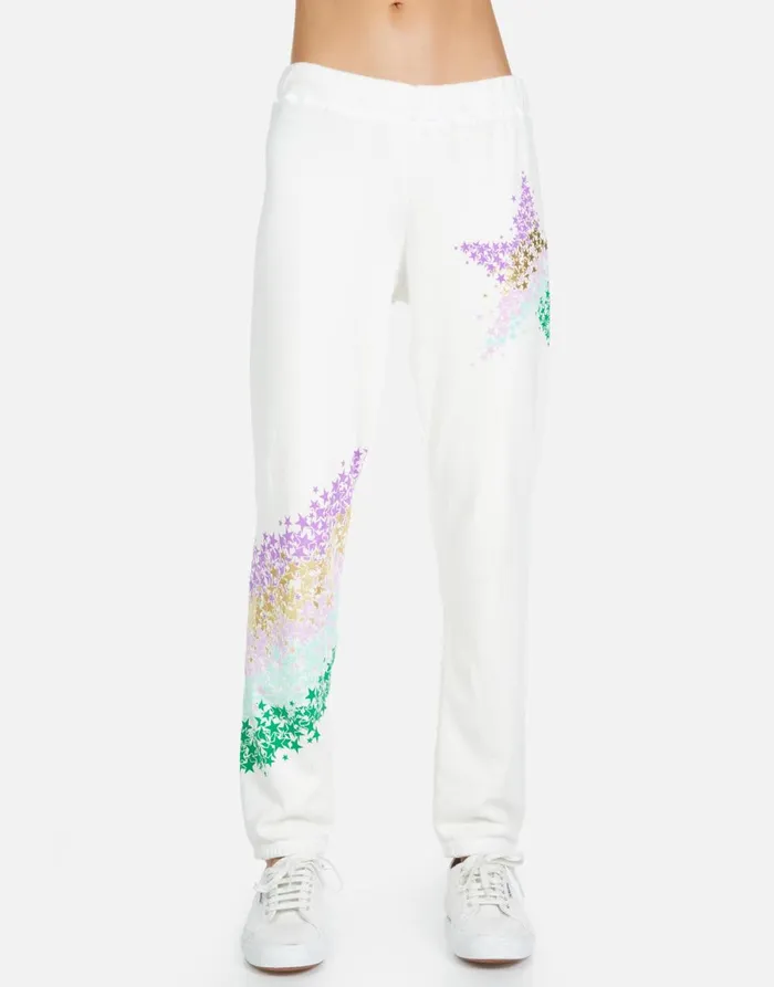 Gia Star Confetti Milk Women039s Lauren Moshi Long Sweatpants