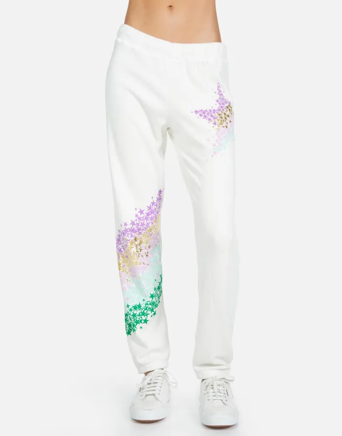 Gia Star Confetti Milk Women039s Lauren Moshi Long Sweatpants