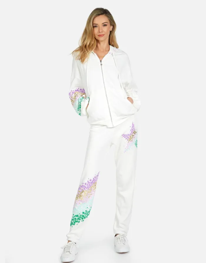 Gia Star Confetti Milk Women039s Lauren Moshi Long Sweatpants