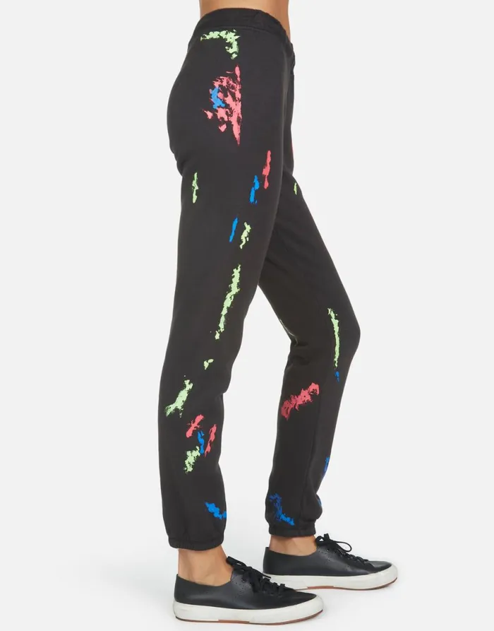 Gia Star Kiss Onyxpaint Smudge Women039s Lauren Moshi Long Sweatpants