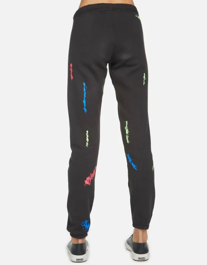Gia Star Kiss Onyxpaint Smudge Women039s Lauren Moshi Long Sweatpants