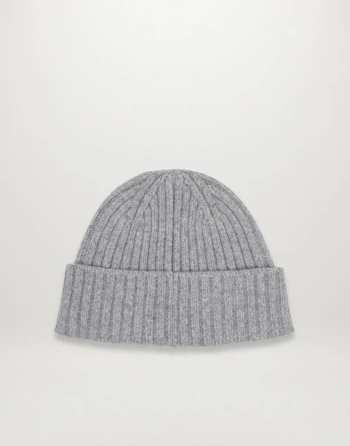 Hats MenWomen Belstaff Watch Beanie Hat Pale Grey Melange Hats MenWomen Belstaff Watch Beanie Hat Pale Grey Melange