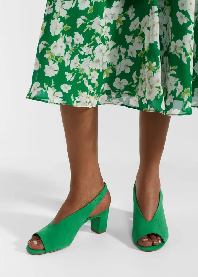 Heels Women HOBBS Kali Sandal Cilantro Green