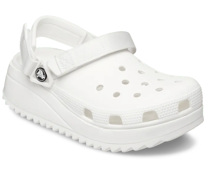 Hiker Clog White White Women Crocs Clogs
