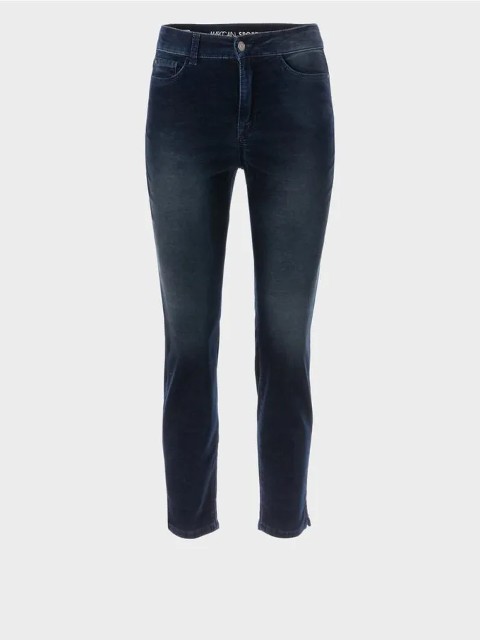Hosen Damen Marc Cain Dunkelblaue FivePocket Jeans SILEA Midnight Blue