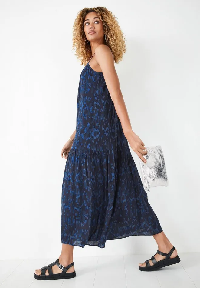 Hush Dresses Women Afina Maxi Dress Ikat Blue Hush Dresses Women Afina Maxi Dress Ikat Blue