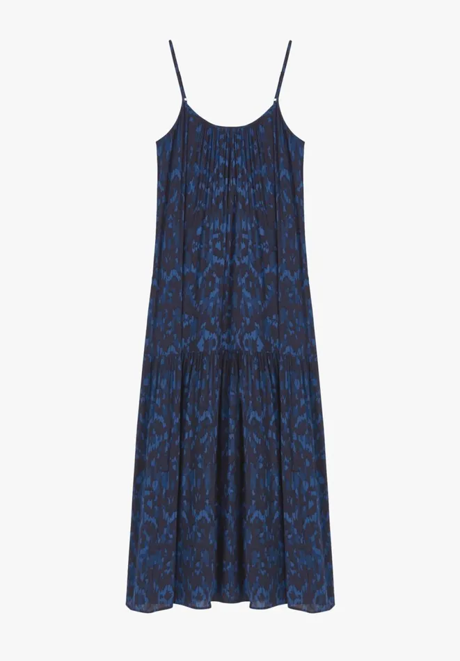 Hush Dresses Women Afina Maxi Dress Ikat Blue Hush Dresses Women Afina Maxi Dress Ikat Blue