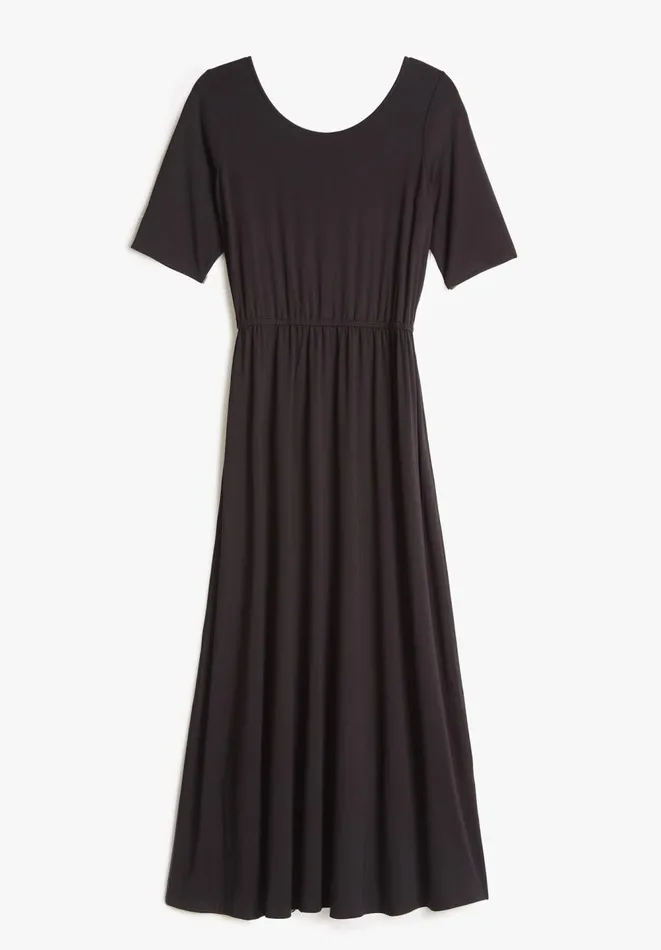 Hush Dresses Women Elisa Jersey Midi Dress Black Hush Dresses Women Elisa Jersey Midi Dress Black