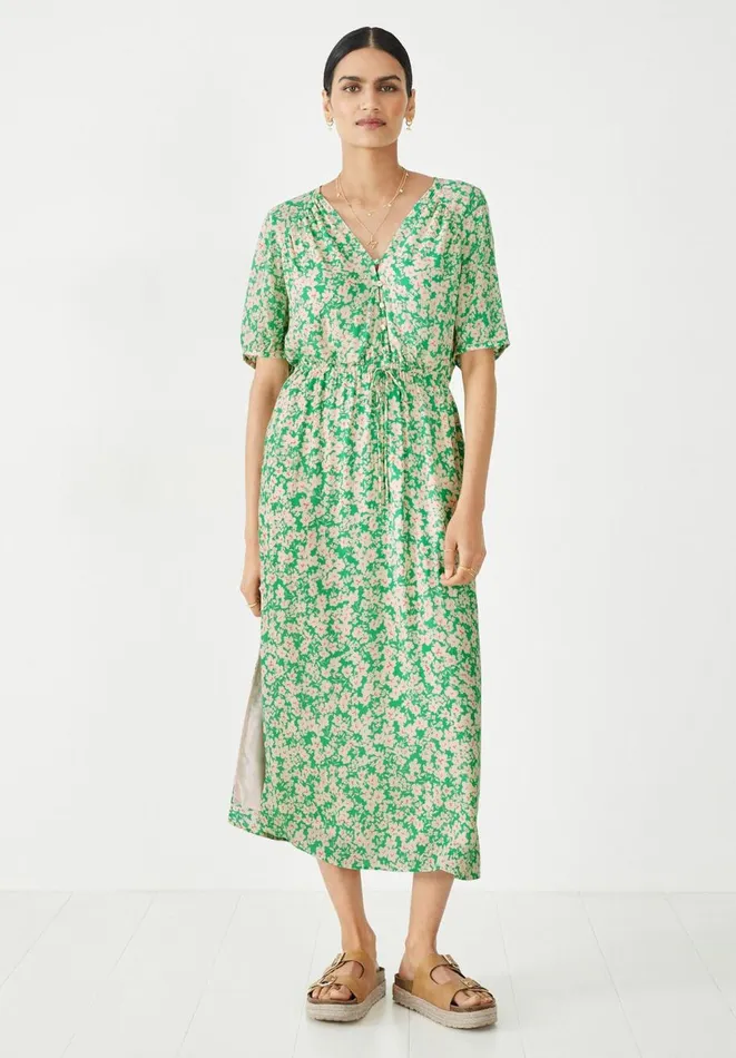 Hush Dresses Women Immie Midi Dress Meadow Ditsy Green