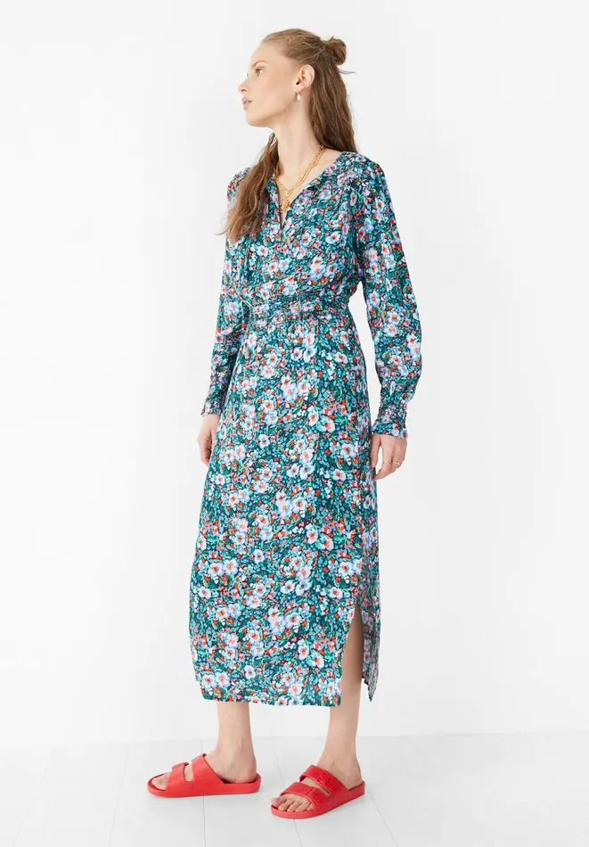 Hush Dresses Women Shelly Midi Dress Painted Floral Multi Hush Dresses Women Shelly Midi Dress Painted Floral Multi