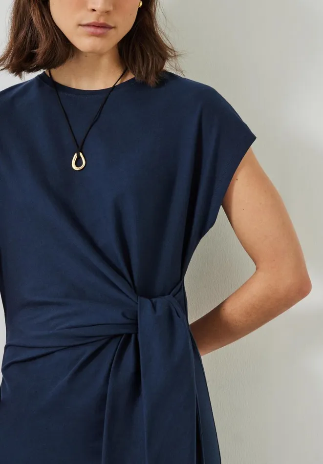 Hush Dresses Women Trinny Jersey Midi Dress Midnight Navy Hush Dresses Women Trinny Jersey Midi Dress Midnight Navy