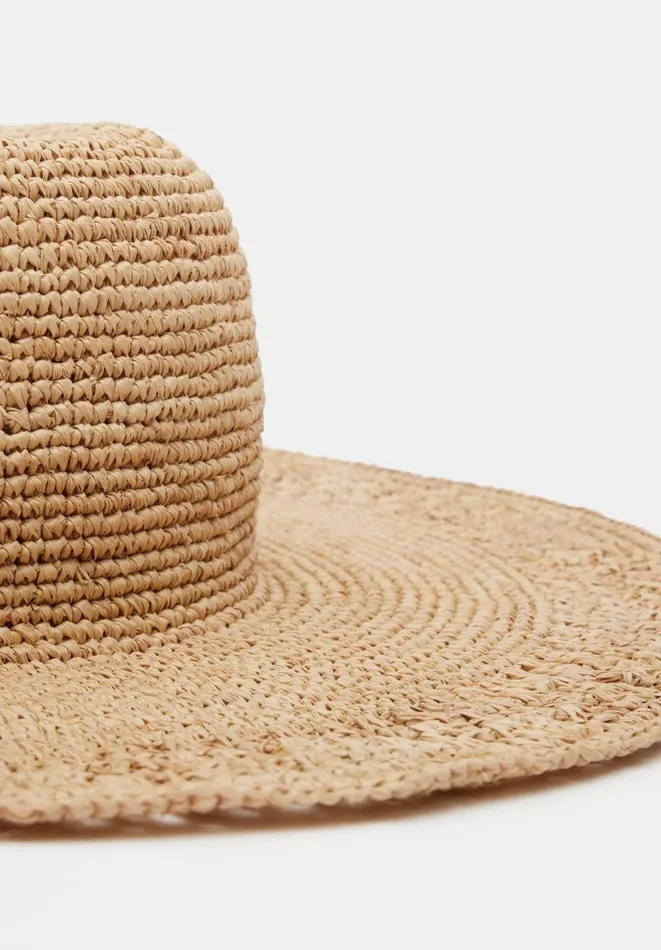 Hush Hats Women India Weave Floppy Hat Natural Hush Hats Women India Weave Floppy Hat Natural