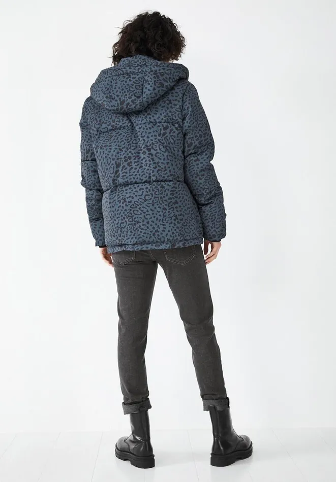 Hush Jackets and Coats Women Leia Puffa Jacket Dark Teal Hush Jackets and Coats Women Leia Puffa Jacket Dark Teal