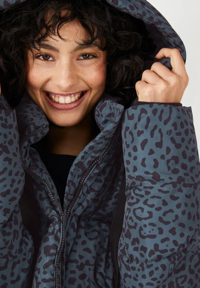 Hush Jackets and Coats Women Leia Puffa Jacket Dark Teal Hush Jackets and Coats Women Leia Puffa Jacket Dark Teal