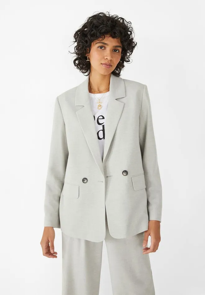 Hush Jackets and Coats Women Rosalind Double Breasted Blazer Antarctica
