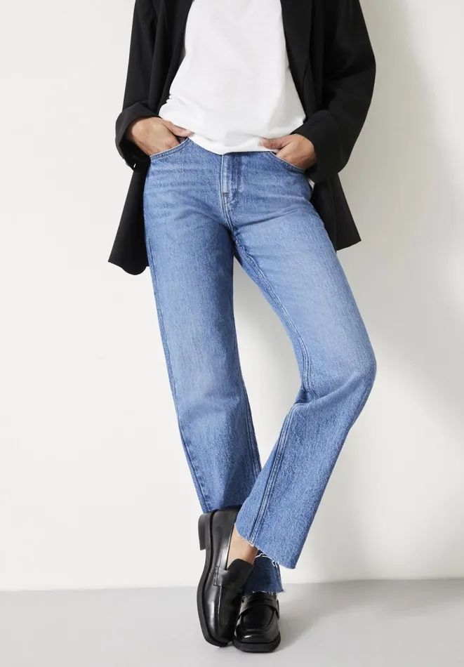 Hush Jeans Women Laurie Straight Leg Jeans Mid Authentic Hush Jeans Women Laurie Straight Leg Jeans Mid Authentic