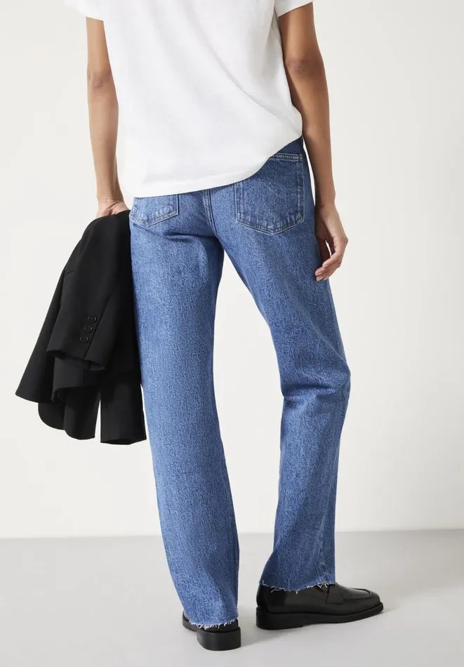 Hush Jeans Women Laurie Straight Leg Jeans Mid Authentic Hush Jeans Women Laurie Straight Leg Jeans Mid Authentic