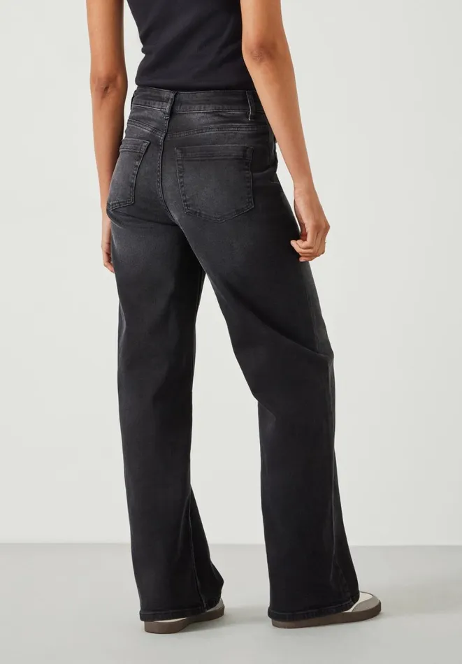 Hush Jeans Women Rowan Flared Jeans Washed Black
