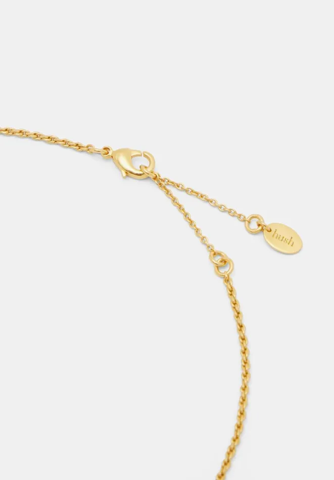 Hush Jewellery Women Harlow T Bar Necklace Gold Hush Jewellery Women Harlow T Bar Necklace Gold