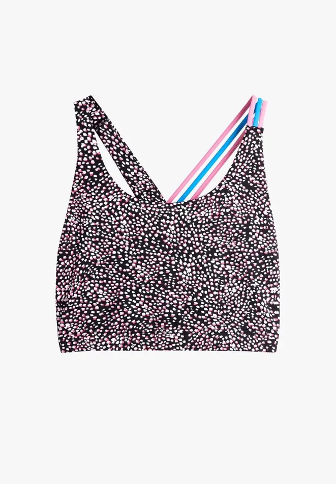 Hush Pyjamas and Nightwear Women Victoria Contrast Sports Bra Animal Blackpink Hush Pyjamas and Nightwear Women Victoria Contrast Sports Bra Animal Blackpink