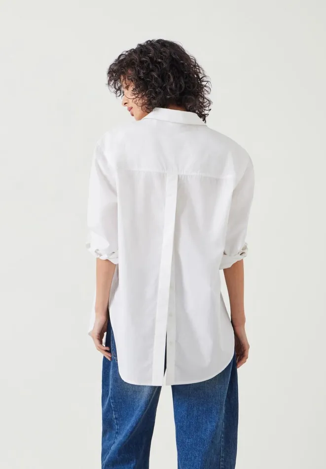 Hush Shirts and Blouses Women Coleena Oversized Shirt White