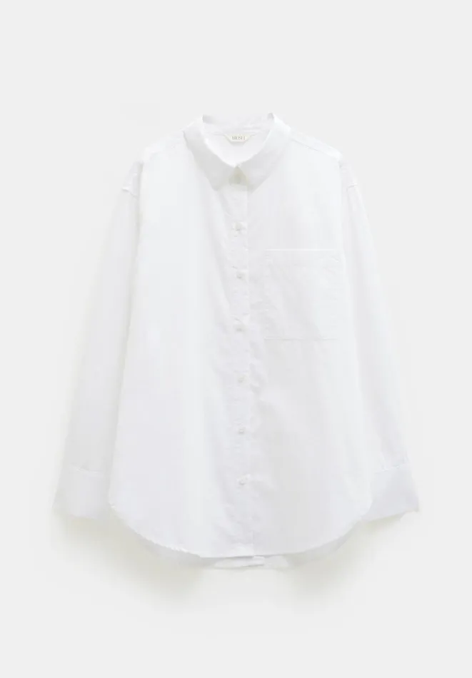 Hush Shirts and Blouses Women Coleena Oversized Shirt White