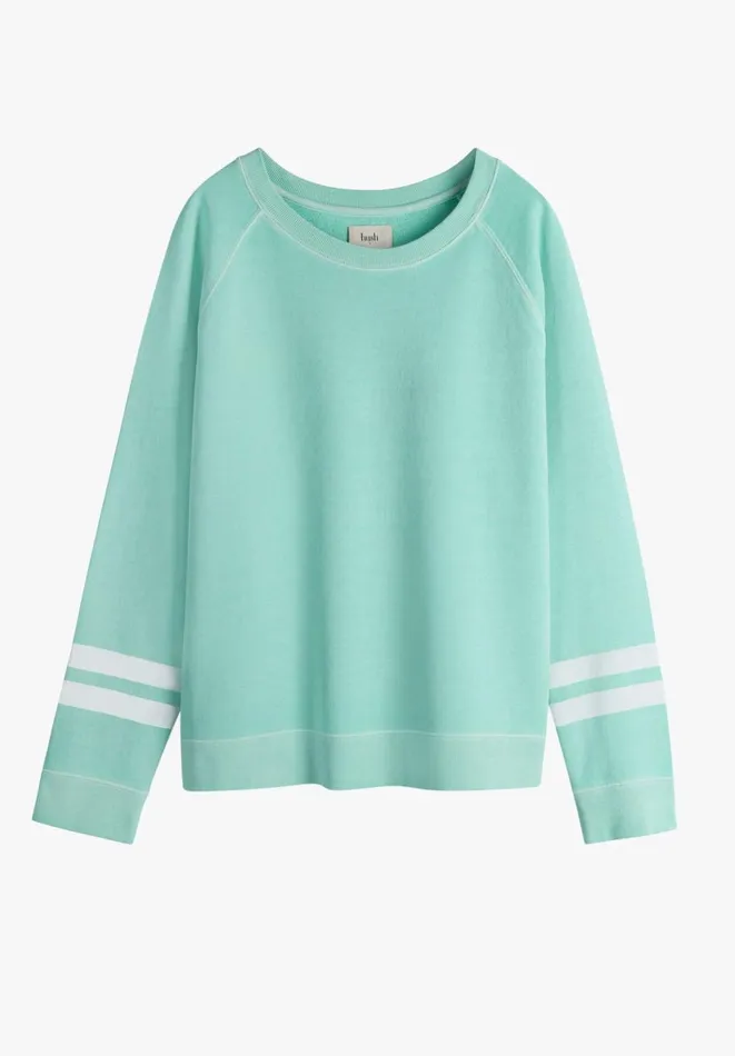 Hush Sweatshirts and Hoodies Women Cosima Relaxed Sweatshirt Washed Aqua