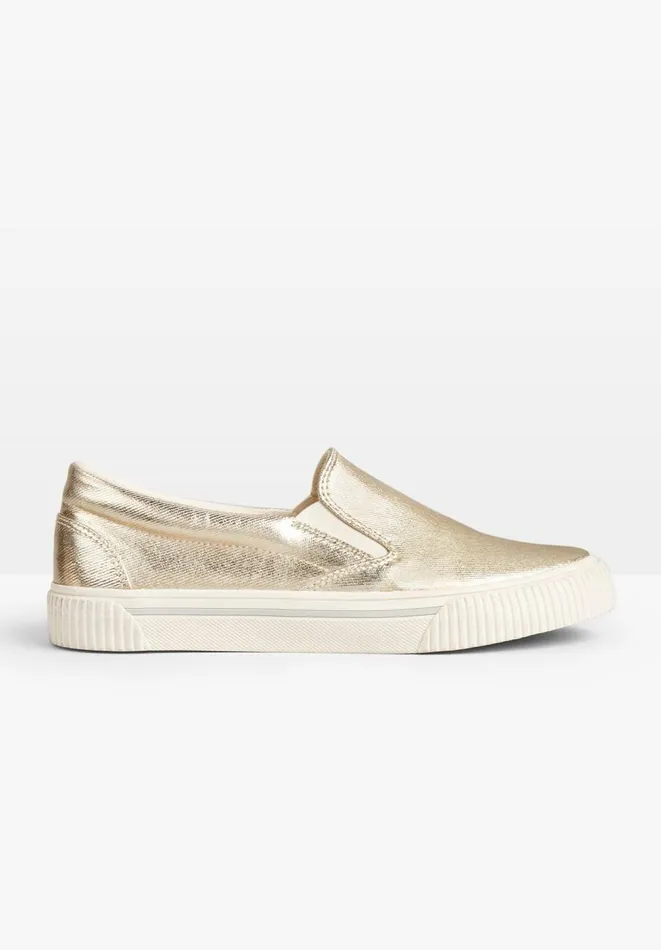 Hush Trainers Women Gili Slip On Trainers Gold