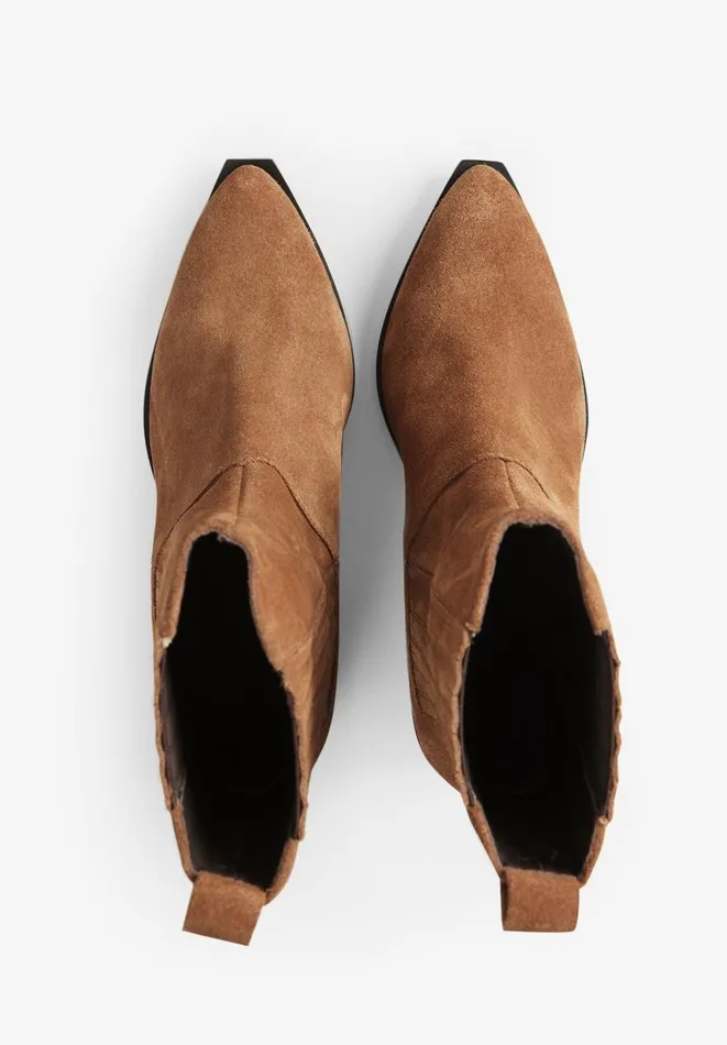 Hush Trainers Women Miley Suede Western Boots Tan Hush Trainers Women Miley Suede Western Boots Tan