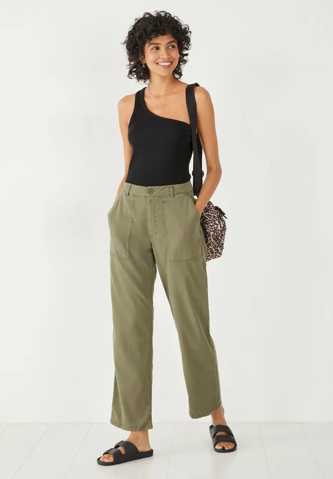 Hush Trousers Women Mindy Relaxed Trousers Olive Hush Trousers Women Mindy Relaxed Trousers Olive