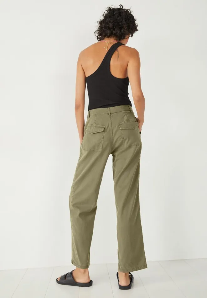 Hush Trousers Women Mindy Relaxed Trousers Olive Hush Trousers Women Mindy Relaxed Trousers Olive