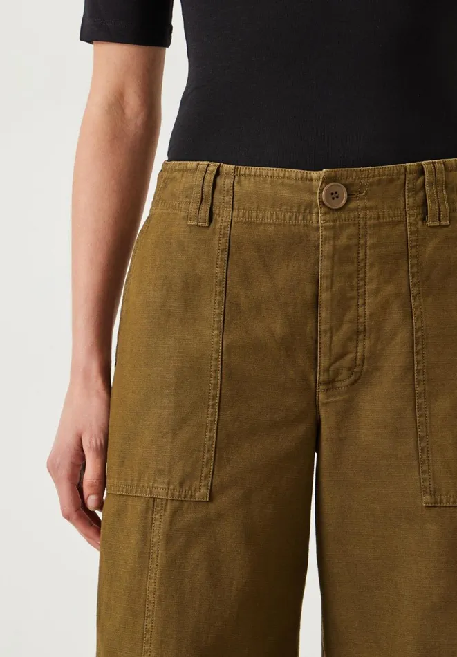 Hush Trousers Women Thea Wide Leg Trousers Olive