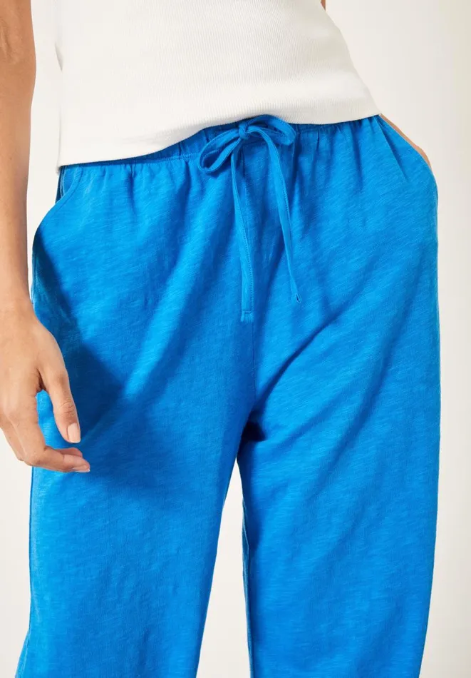 Hush Trousers Women Wendy Wide Leg Trouser Bright Blue
