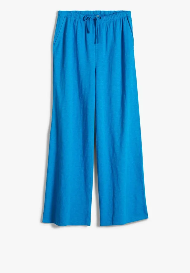 Hush Trousers Women Wendy Wide Leg Trouser Bright Blue