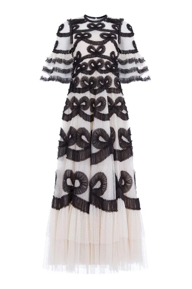Ingrid Gown Champagne Women Needle and Thread Dresses