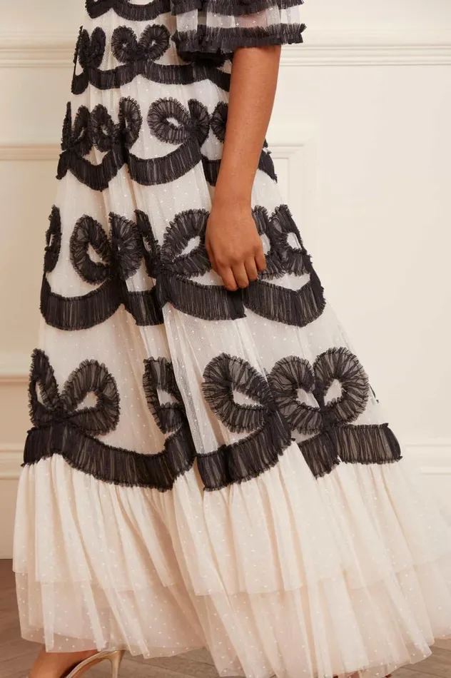 Ingrid Gown Champagne Women Needle and Thread Dresses