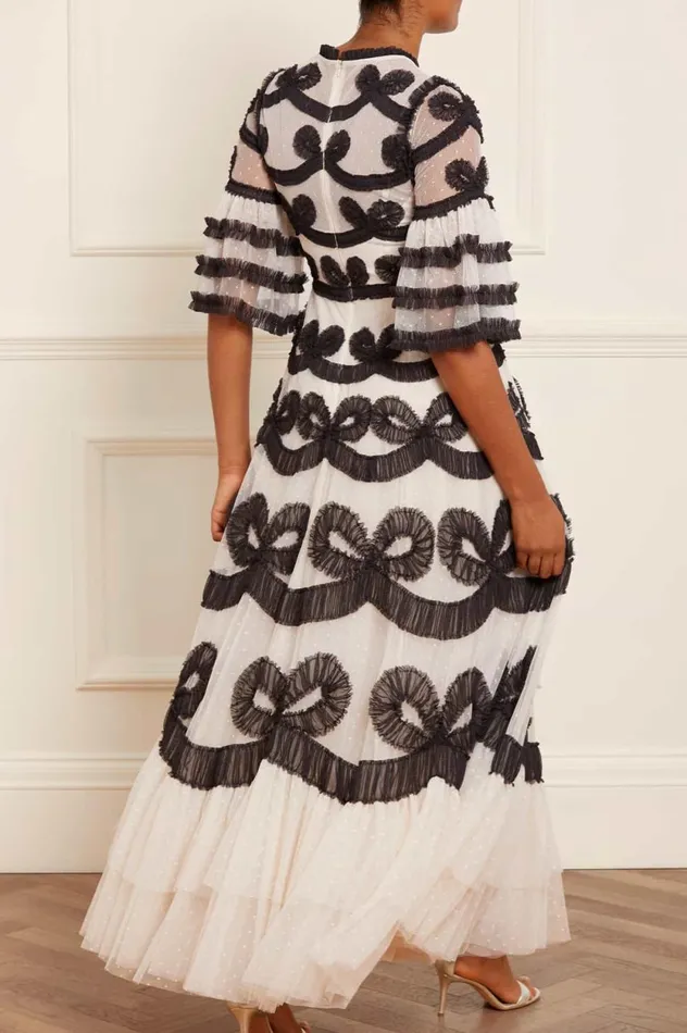 Ingrid Gown Champagne Women Needle and Thread Dresses