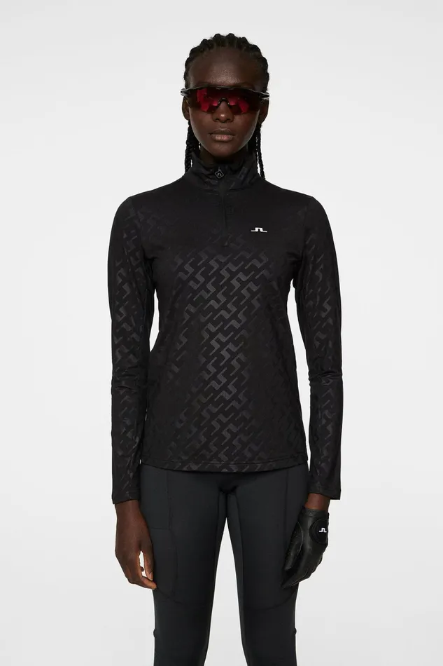 JLindeberg Base and Mid Layers Women Lauryn Deboss Mid Layer