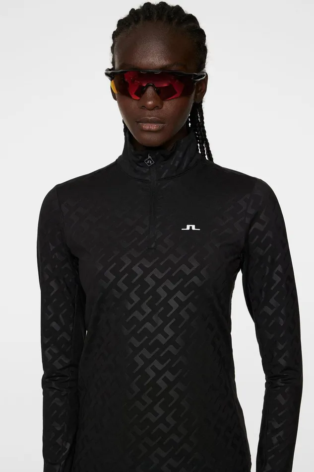 JLindeberg Base and Mid Layers Women Lauryn Deboss Mid Layer