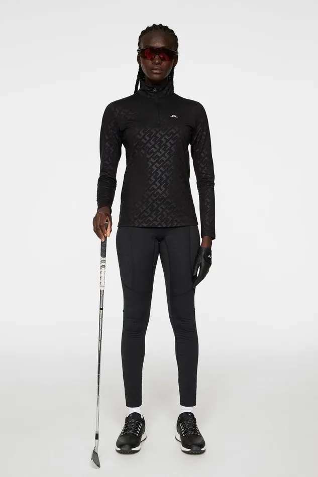JLindeberg Base and Mid Layers Women Lauryn Deboss Mid Layer