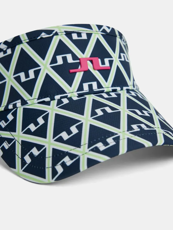 JLindeberg Golf Caps Women Bonnie Print Visor