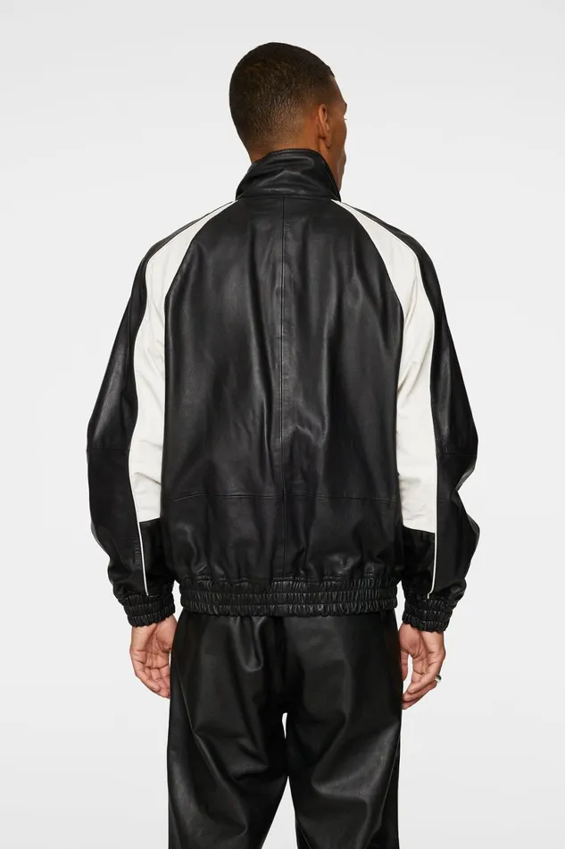 JLindeberg Jackets Men Lex Leather Track Jacket
