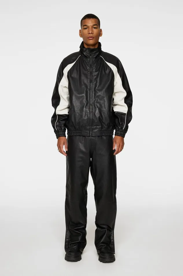 JLindeberg Jackets Men Lex Leather Track Jacket