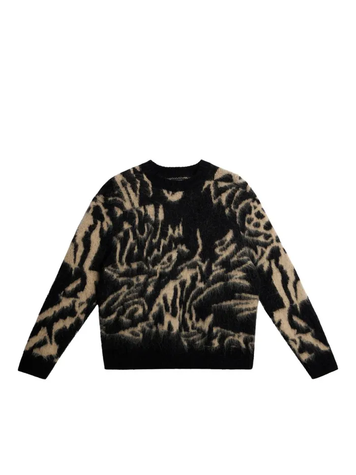 JLindeberg Knitwear Men Falkor Jacquard Knit Sweater