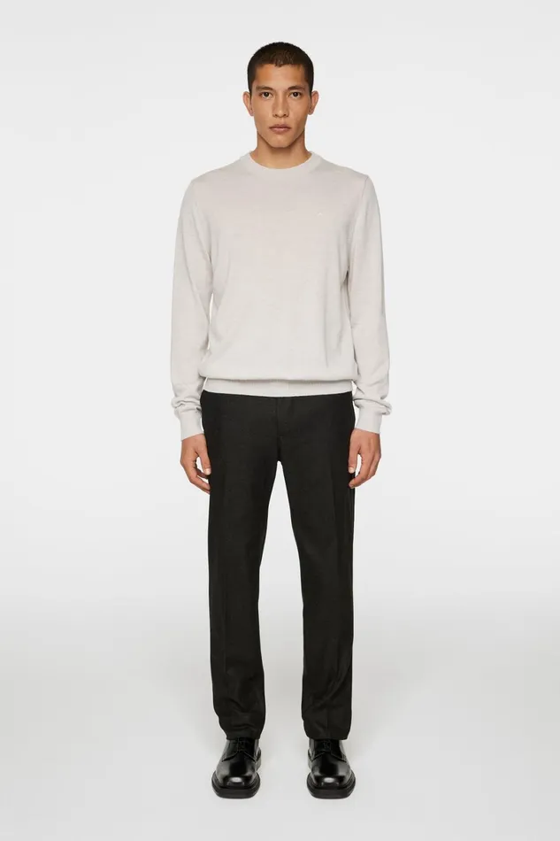 JLindeberg Knitwear Men Keane Merino Crew Neck Sweater