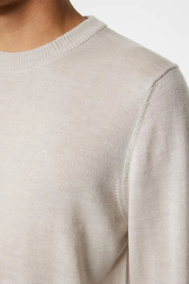 JLindeberg Knitwear Men Keane Merino Crew Neck Sweater